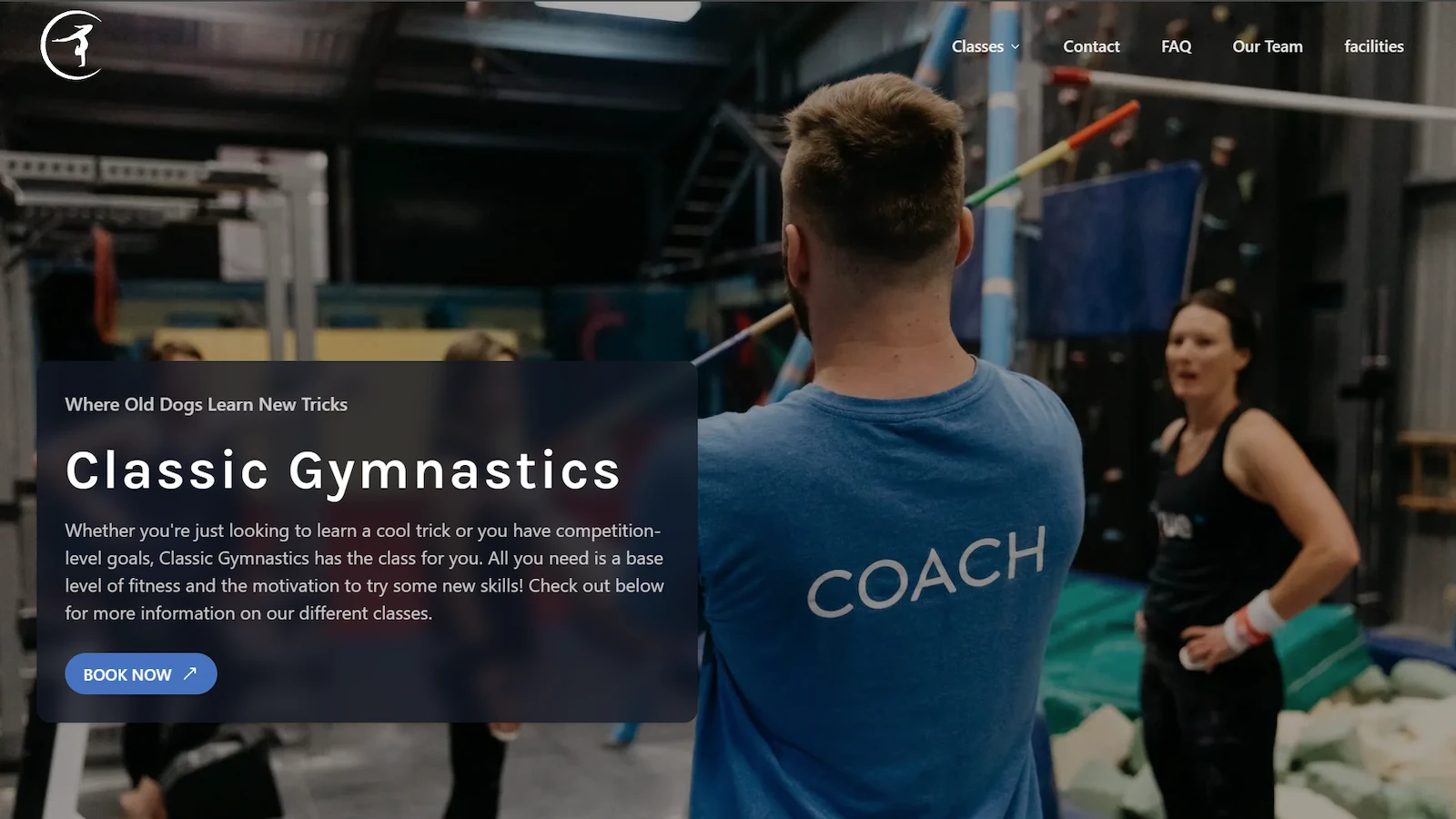 Rebuilding the Classic Gymnastics website